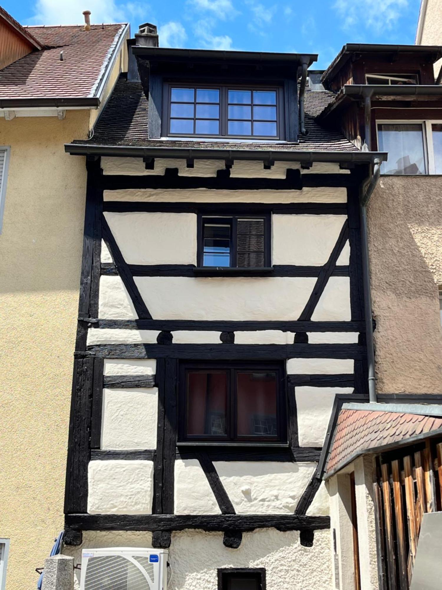 Gaestehaus Am Hafen 미르스부르크 외부 사진